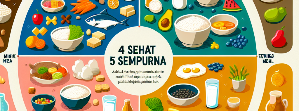 Kandungan Nutrisi Penting dalam Makanan 4 Sehat 5 Sempurna